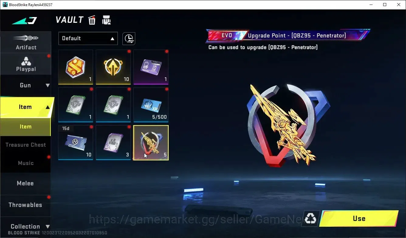 Blood Strike Accounts ASIA|ULTRA MELEE [Butterfly Knife,Lightblade Dark] image 6