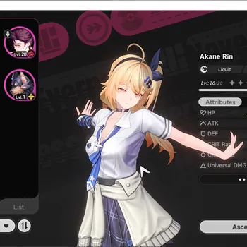 Neverness to Everness Accounts Global NA|HL 3|1 S-Class Limited| Starter with  Akane Rin + Day Adrift Glider |Prologue