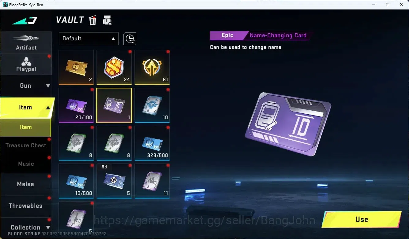Blood Strike Accounts ASIA | ULTRA GUN: Vector,Desert Eagle,INP-9,QBZ95  image 11