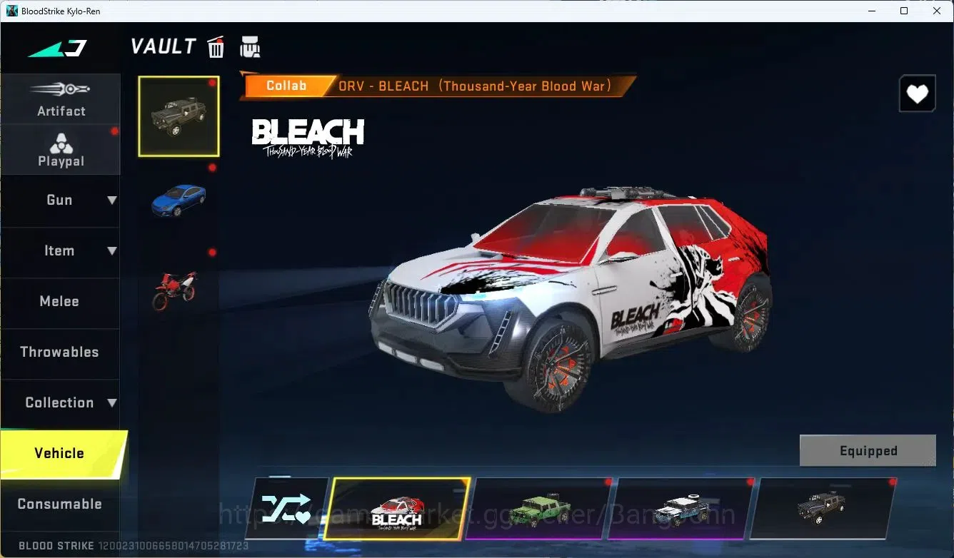 Blood Strike Accounts ASIA | ULTRA GUN: Vector,Desert Eagle,INP-9,QBZ95  image 15