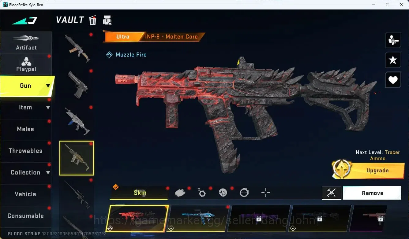 Blood Strike Accounts ASIA | ULTRA GUN: Vector,Desert Eagle,INP-9,QBZ95  image 7