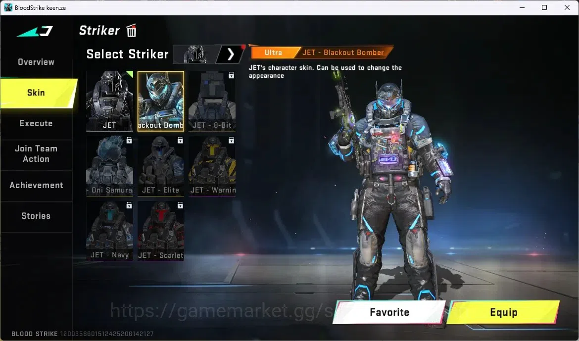 Blood Strike Accounts ASIA | 1 AOT | 4 Ultra Guns | 2 TR Strikers | 3 Ul image 12