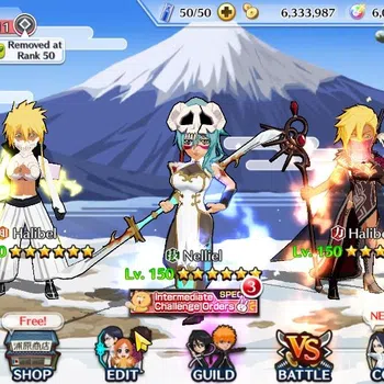 Bleach: Brave Souls Accounts Starter [GLOBAL]6K Orbs+Fresh All Story|Halibel Cacao,Nelliel Orient,Kon New Year,Halibel