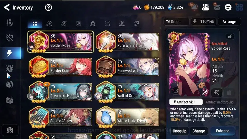 Epic Seven Accounts GLOBAL|UnVerif|New Era|5 ML(BHwayoung,Harsetti,Str image 17