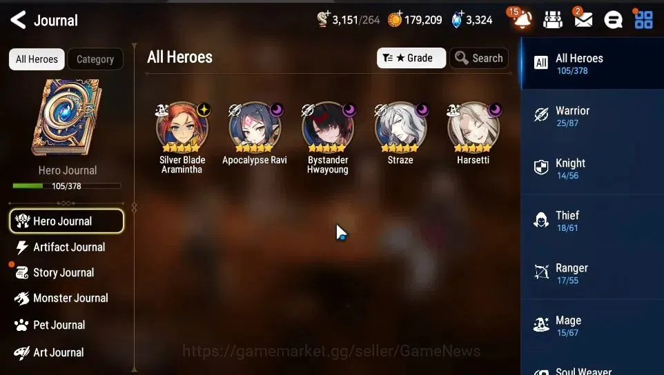 Epic Seven Accounts GLOBAL|UnVerif|New Era|5 ML(BHwayoung,Harsetti,Str image 4