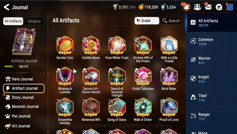 Epic Seven Accounts GLOBAL|UnVerif|New Era|5 ML(BHwayoung,Harsetti,Str image 7