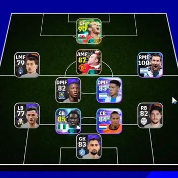 eFootball Accounts Others Android|Power 2534|Epic Gareth Bale,Wayne Rooney|Show Time Lionel Messi,Calvin Bassey|PES2027|Take