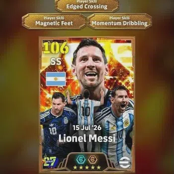 eFootball Accounts Starter Fresh 111 messi