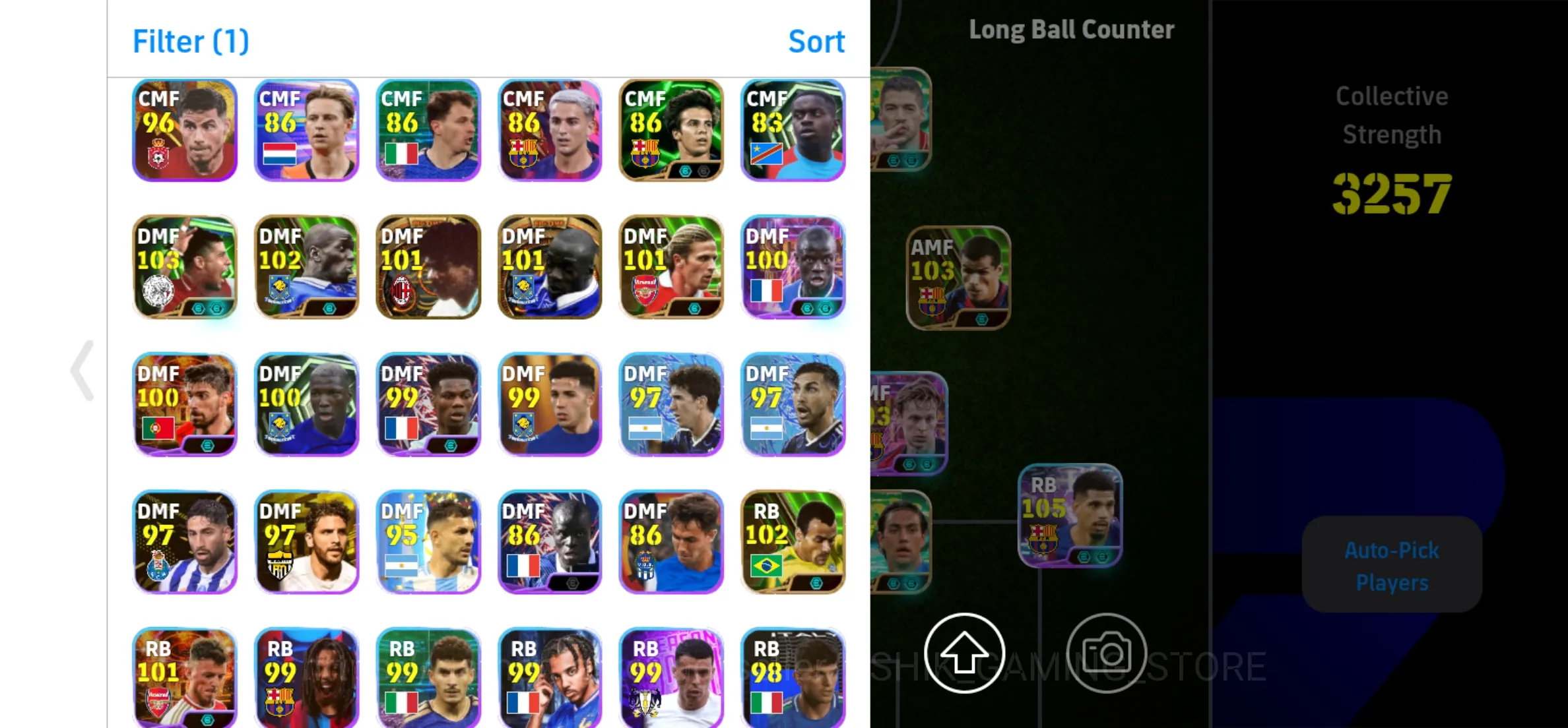 Buy eFootball Accounts - eFootball 2026 Mobile Account | 3257 Team