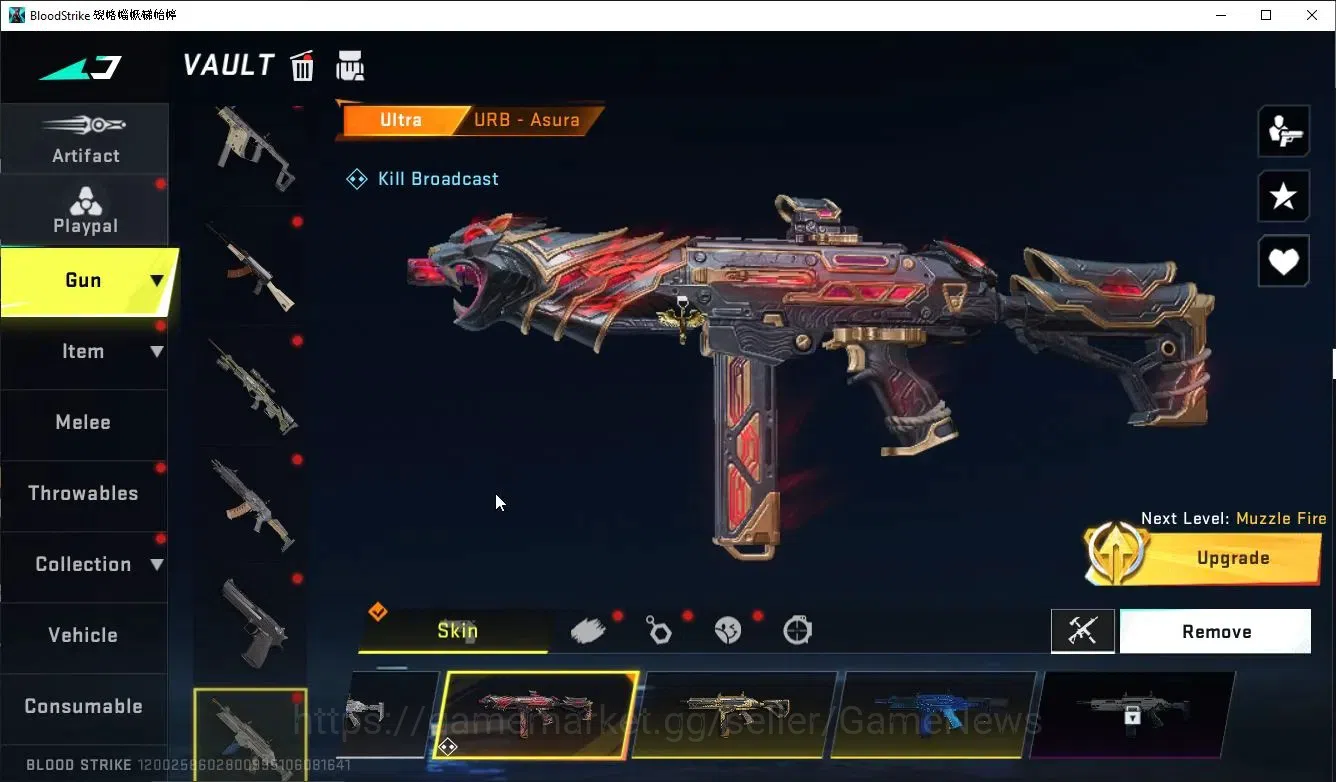 Blood Strike Accounts ASIA|ETERNAL DEagle-Scorpius|9 ULTRA[M4A1,Vector,U image 12
