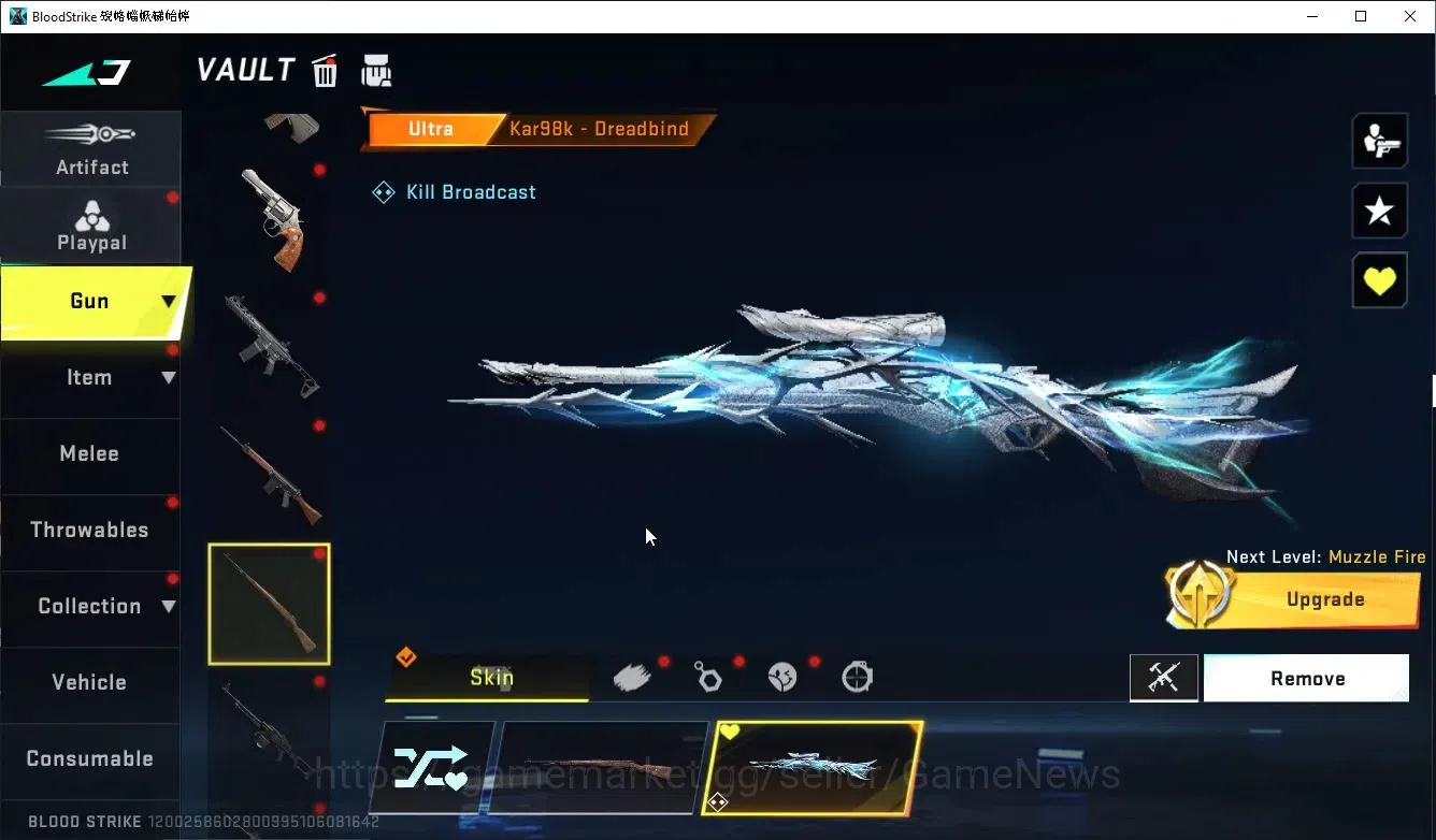 Blood Strike Accounts ASIA|ETERNAL DEagle-Scorpius|9 ULTRA[M4A1,Vector,U image 16