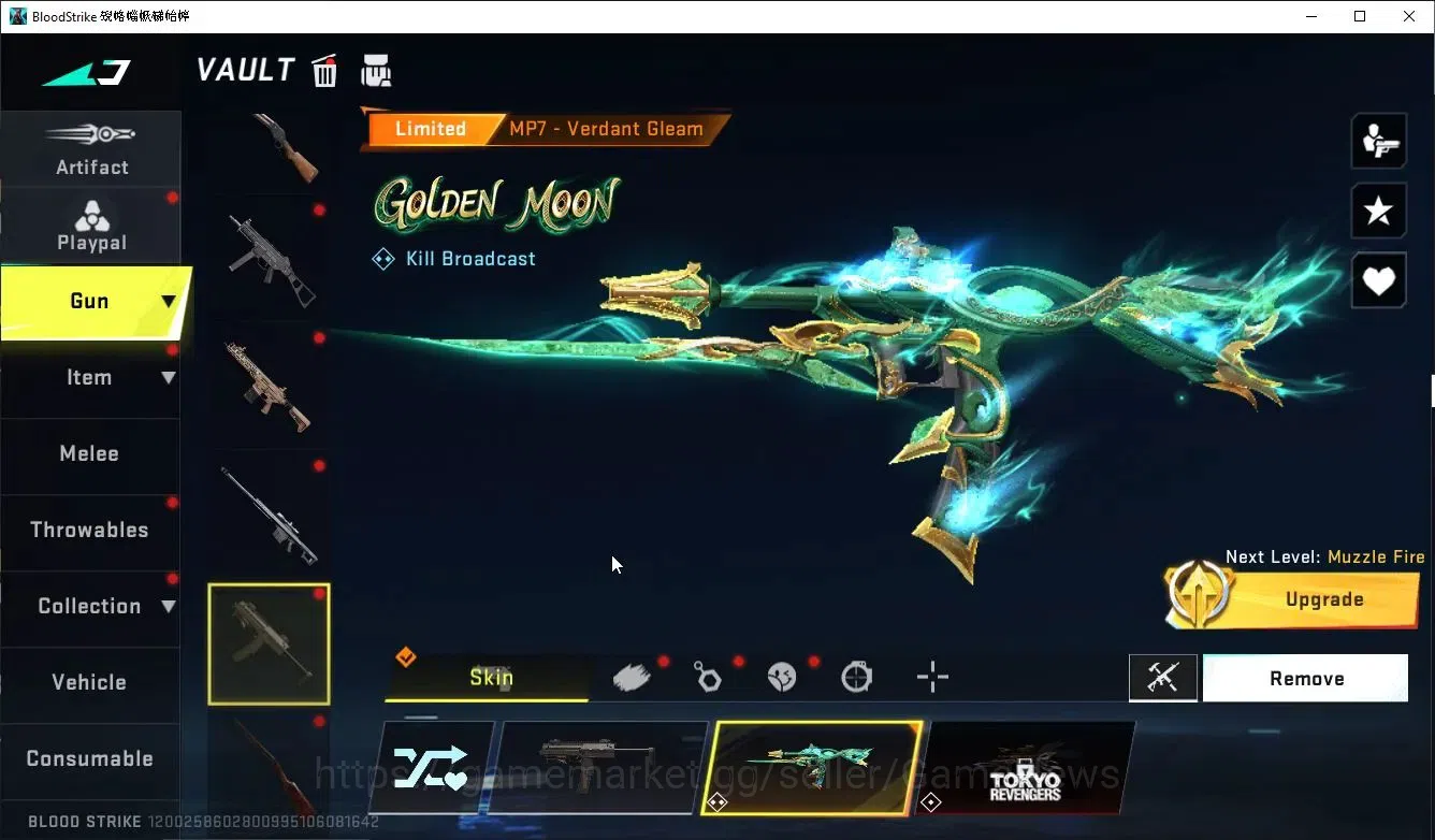 Blood Strike Accounts ASIA|ETERNAL DEagle-Scorpius|9 ULTRA[M4A1,Vector,U image 17