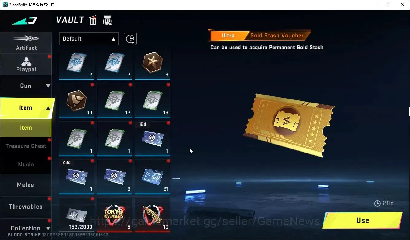 Blood Strike Accounts ASIA|ETERNAL DEagle-Scorpius|9 ULTRA[M4A1,Vector,U image 19