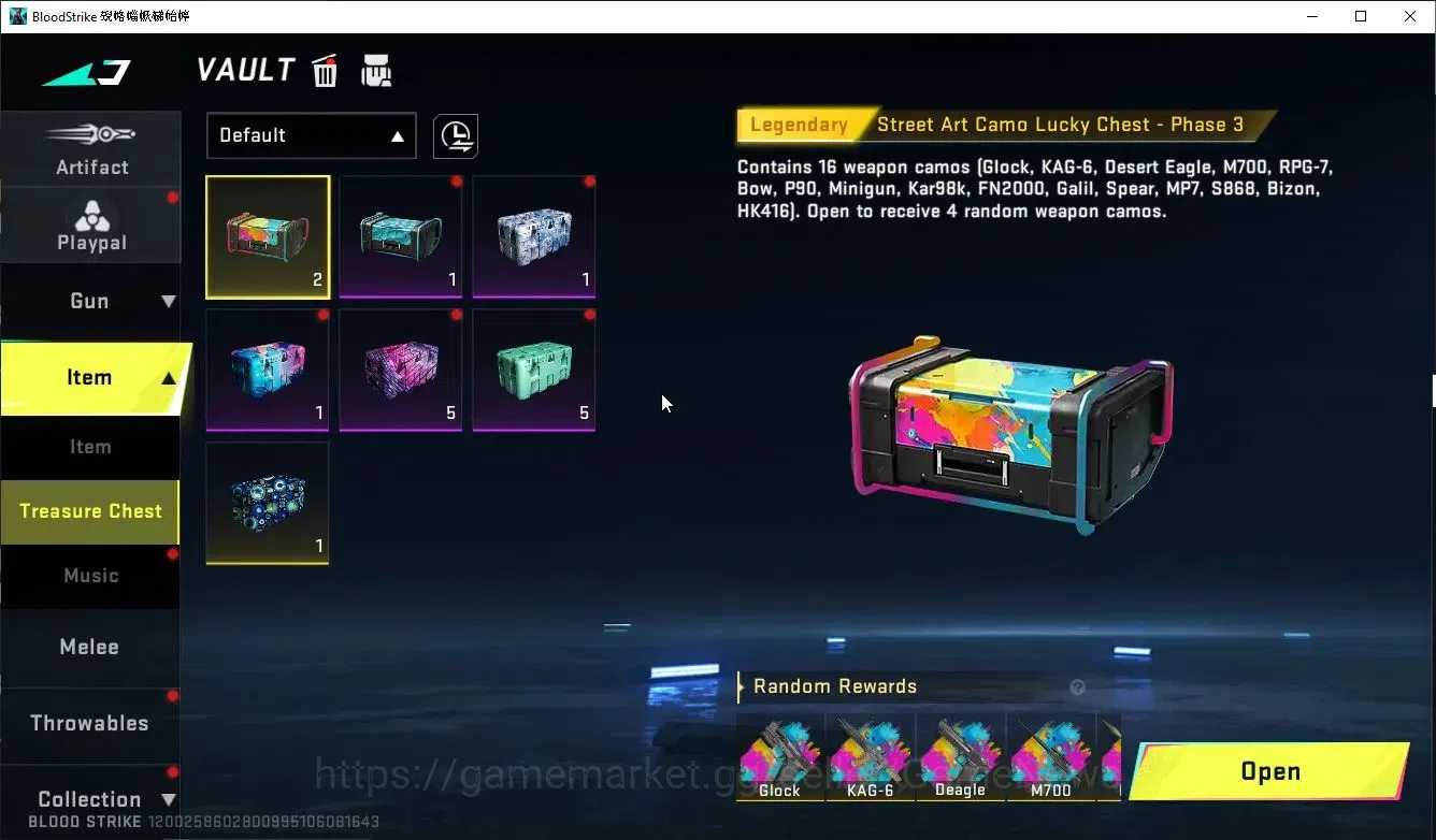 Blood Strike Accounts ASIA|ETERNAL DEagle-Scorpius|9 ULTRA[M4A1,Vector,U image 20