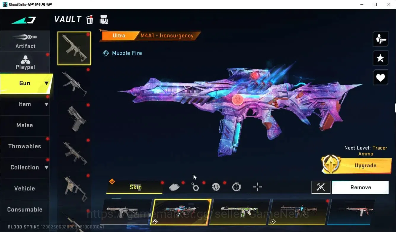 Blood Strike Accounts ASIA|ETERNAL DEagle-Scorpius|9 ULTRA[M4A1,Vector,U image 9