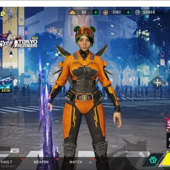 Blood Strike Collab Skin ASIA|ETERNAL DEagle-Scorpius|9 ULTRA[M4A1,Vector,U image 1