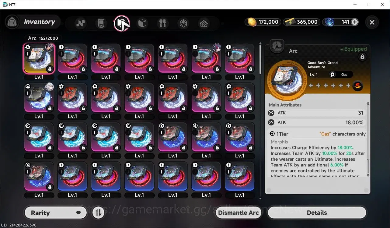 Neverness to Everness Accounts Global EU|HL 3|2 S Class|1 Limited (Shinku) + (Jiuyuan)+1 S-Class Selector Box|Selector ON|2 9