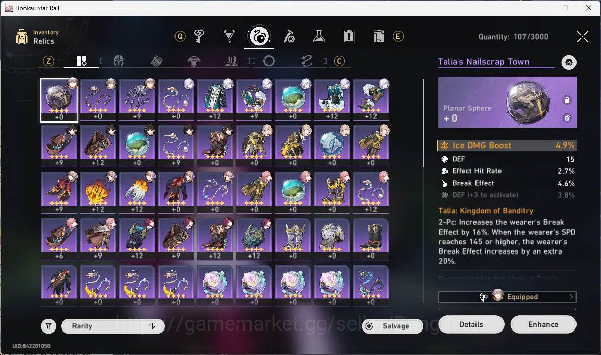 Honkai Star Rail Others ASIA|TL 40|3 Limit|Yao Guang, Kafka, Dan Heng PT,e image 1