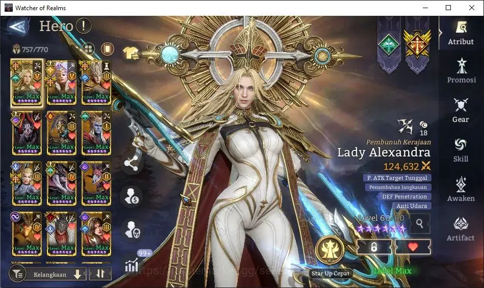 Watcher of Realms Accounts GLOBAL 60x|11,6M Power|20 Lord[IngridA5,ValderonA4 image 16