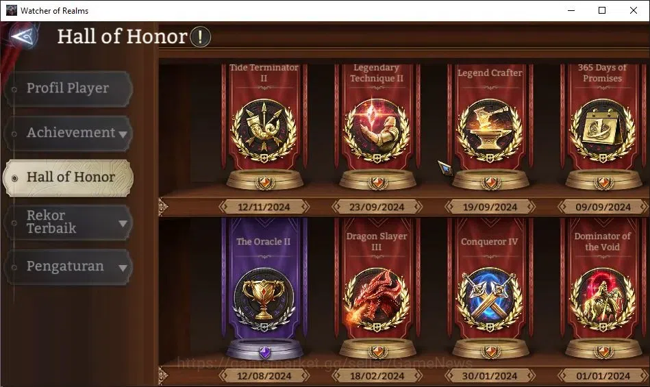 Watcher of Realms Accounts GLOBAL 60x|11,6M Power|20 Lord[IngridA5,ValderonA4 image 5