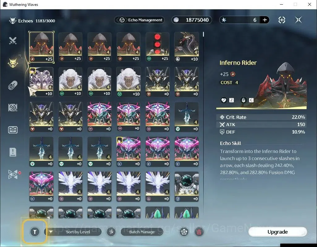 Wuthering Waves Accounts Mid-Game SEA |UL 49|2 Limited| Yangyang: Xuanling RC 6 + Signature, Rebecca |DB Lvl 30|MC Male|Log 6