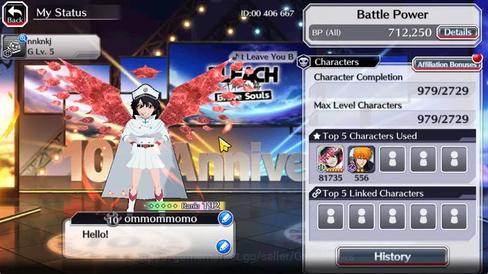 Bleach: Brave Souls Accounts [GLOBAL]51K Orb|TYBW26[Bambietta,Meninas,Liltotto] image 3