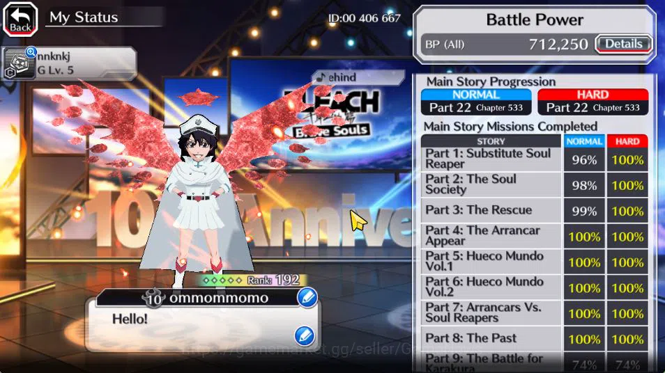 Bleach: Brave Souls Accounts [GLOBAL]51K Orb|TYBW26[Bambietta,Meninas,Liltotto] image 4