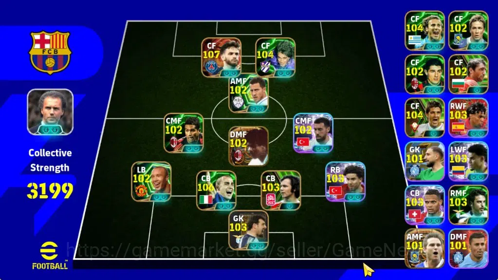 eFootball Accounts Android|BigTime K.Karatskhelia,Rijkaard,Lampard,Ep image 1