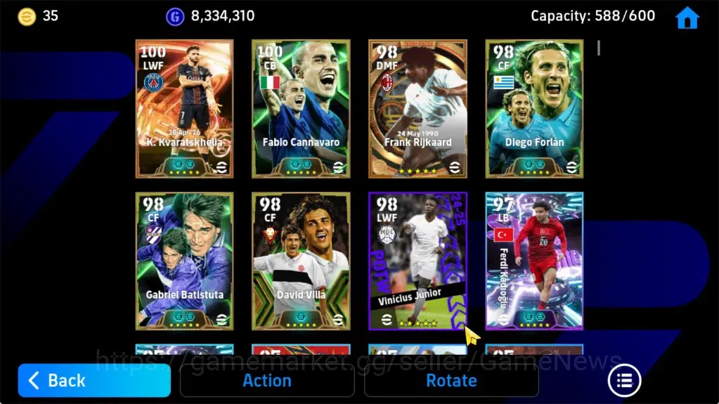 eFootball Accounts Android|BigTime K.Karatskhelia,Rijkaard,Lampard,Ep image 6