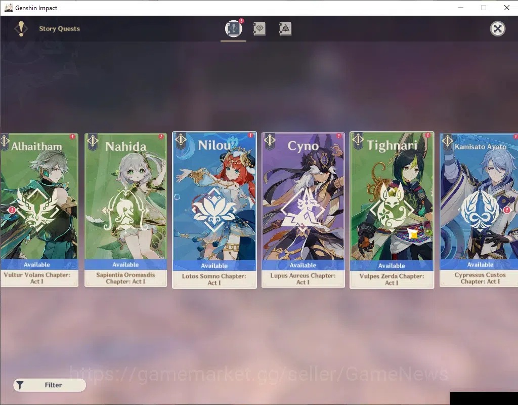 Genshin Impact Accounts ASIA|AR 57|4 Limited + 3 (*5Weapon)|Neuvilette,Ski image 18