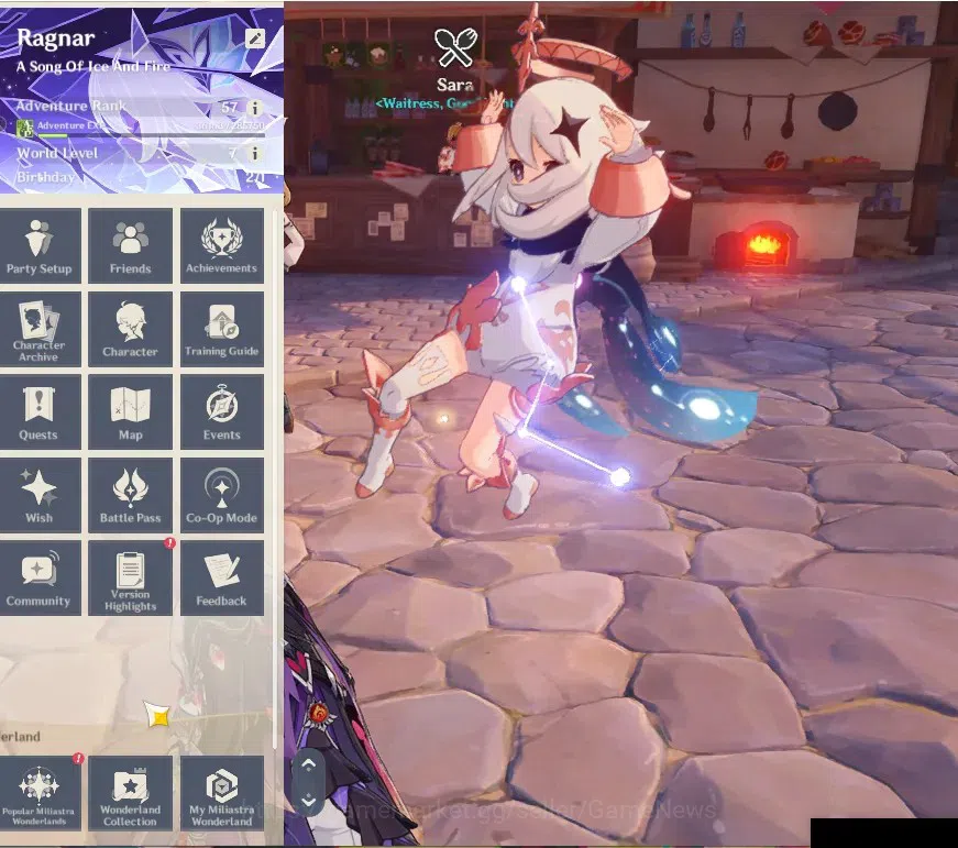 Genshin Impact Accounts ASIA|AR 57|4 Limited + 3 (*5Weapon)|Neuvilette,Ski image 2