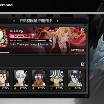 BLEACH: Soul Resonance Accounts Nuverse SEA|Lv76|12 SSR|10 Sign|Aizen B3,Urahara B2,Ichigo,TosenB2,Etc|CHECK SS|(TA1385)