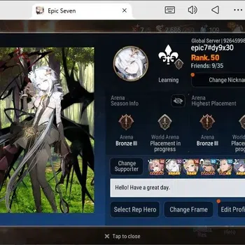 Epic Seven Accounts Starter Global|starter 6ML (Salome,M.Chloe,B.Iseria,NM Luna,etc)Theater fresh|Limit