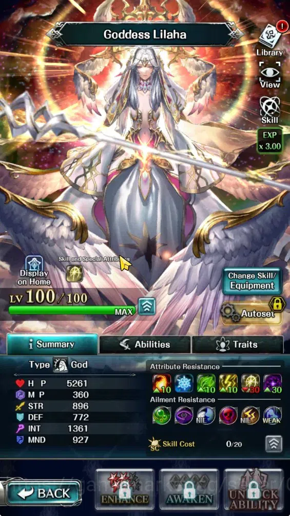 Last Cloudia Accounts GLOBAL|Rank 7|Collab Brave Frontier (Fire God Varg image 4