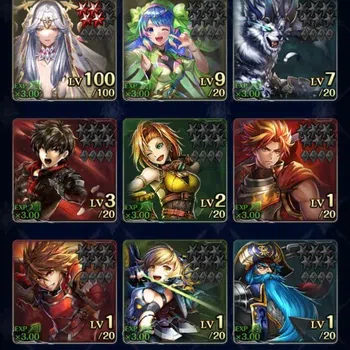 Last Cloudia Mid‑Game GLOBAL|Rank 7|Collab Brave Frontier (Fire God Varg image 1