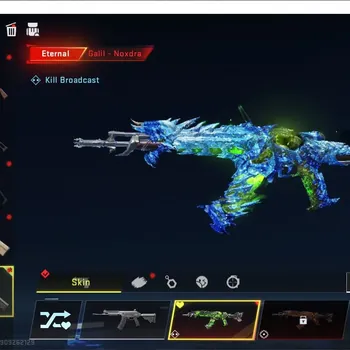 Blood Strike Accounts Starter ASIA|1 ETERNAL: Galil-Noxdra Lv2 |1 ULTRA Melee Scythe-Harvester| 1 Epic Rename Card| Check
