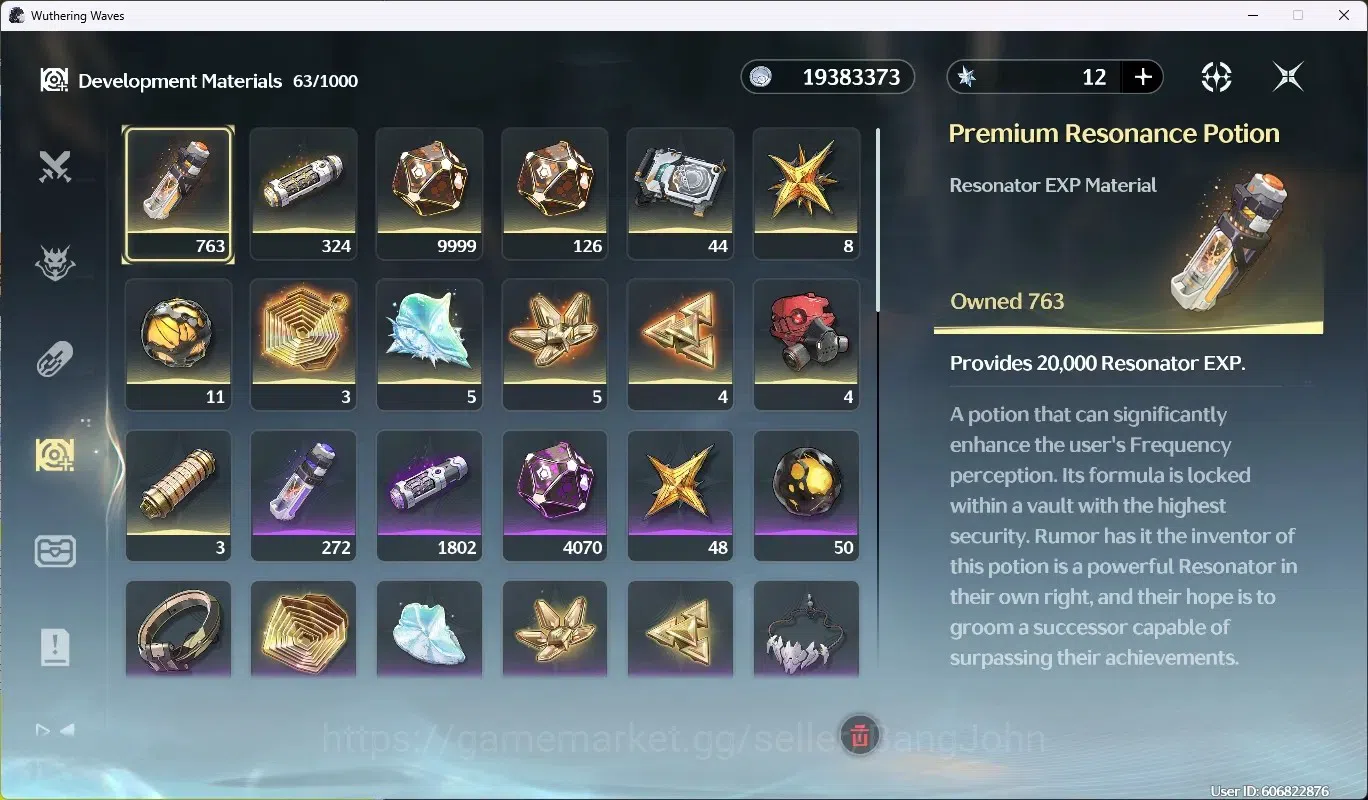 Wuthering Waves Accounts Others EU|UL 50|Rank 6|2 Char Limited [Lucy RC6,Lucilla]+Sign,Rebecca+Sign|Mc Female|TakeMail WW186B 14