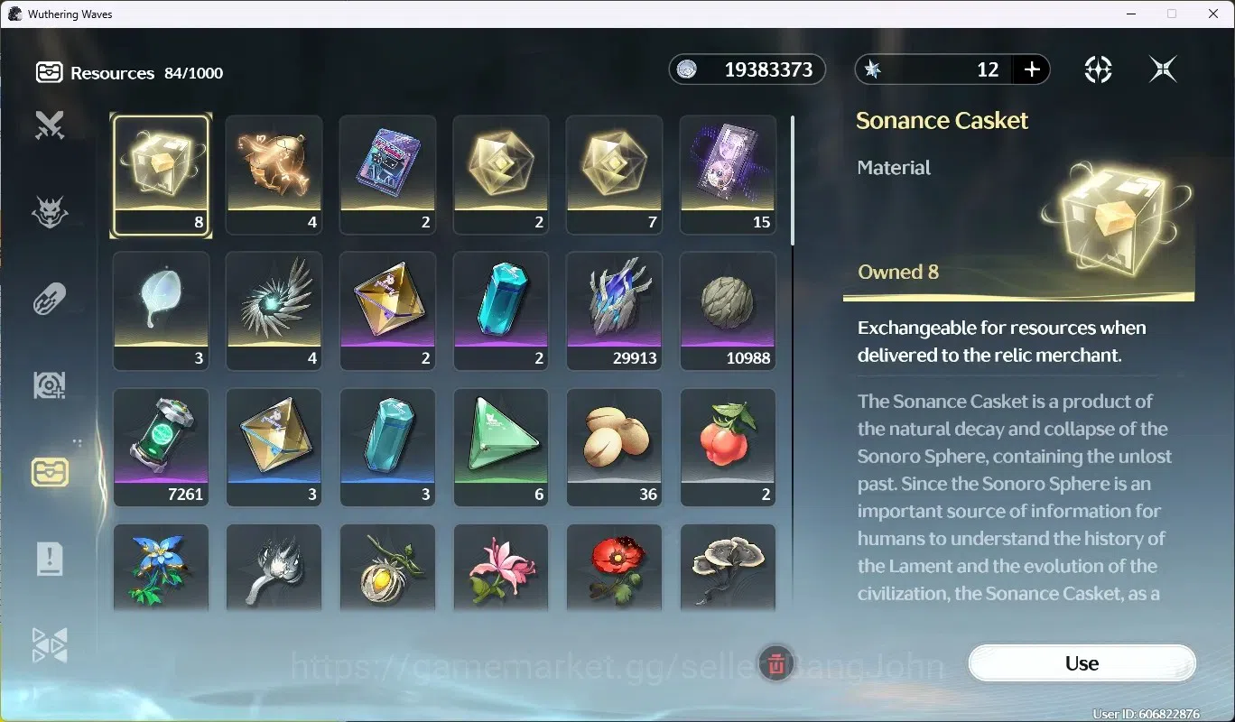 Wuthering Waves Accounts Others EU|UL 50|Rank 6|2 Char Limited [Lucy RC6,Lucilla]+Sign,Rebecca+Sign|Mc Female|TakeMail WW186B 15