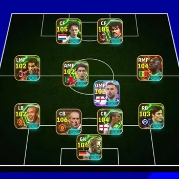 eFootball Accounts Mid-Tier EFO RUUD GULLIT TOP TIER || JAAP STAM || MANE BIG TIME || READY FOR DIVISION