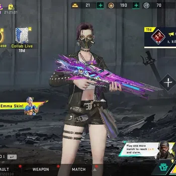 Blood Strike Accounts Rare Skin ASIA|ETERNAL M4A1-Blight's Embrace Lv3|Legendary Striker NOVA-Rebel Vogue|Rare Playpal