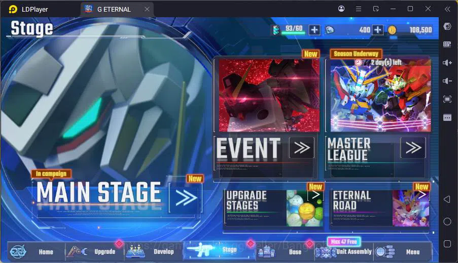 SD Gundam G Generation ETERNAL Accounts GLOBAL rank 7, 400DM, 6 UR unit, 5 char, 6 SUPP, E image 7