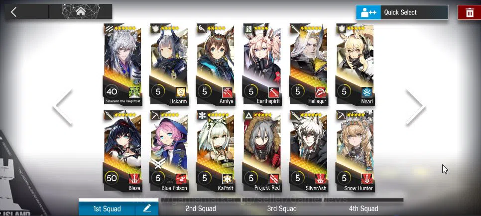 Arknights Accounts Lv 2|53 Operators + 1 Skin|4k Orundum|1 Limited|[S image 8