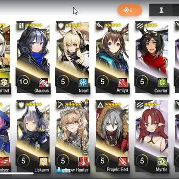 Arknights Starter Lv 2|53 Operators + 1 Skin|4k Orundum|1 Limited|[S image 1