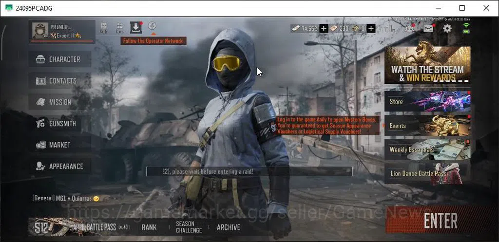 Arena Breakout Accounts MOBILE Lv30|SV 33M|CV 33M|AX50 HEP,T03 SS,Groza Ce image 1