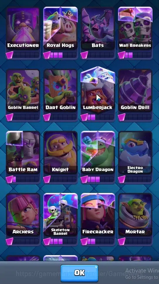 Clash Royale Accounts Lv 50|Trophy 11030|Limited Skin|KTL 14|4 Hero 7 EV image 10