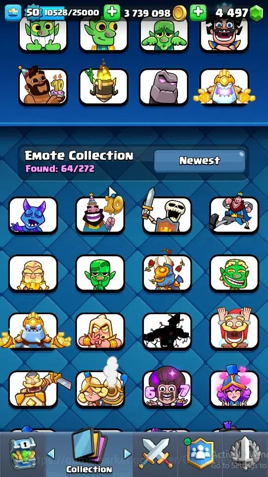 Clash Royale Accounts Lv 50|Trophy 11030|Limited Skin|KTL 14|4 Hero 7 EV image 12