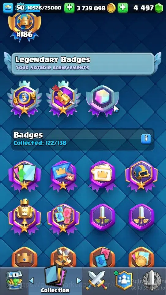 Clash Royale Accounts Lv 50|Trophy 11030|Limited Skin|KTL 14|4 Hero 7 EV image 16