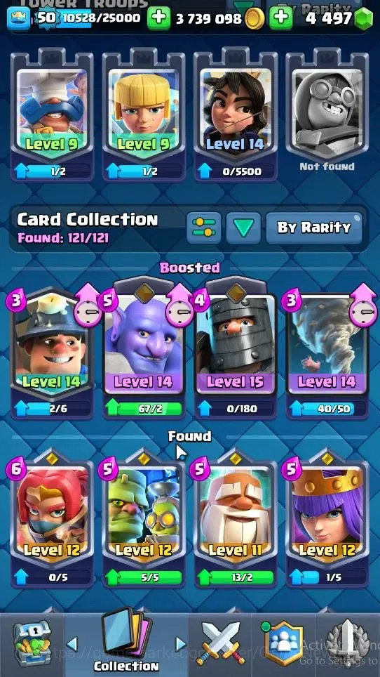 Clash Royale Accounts Lv 50|Trophy 11030|Limited Skin|KTL 14|4 Hero 7 EV image 18
