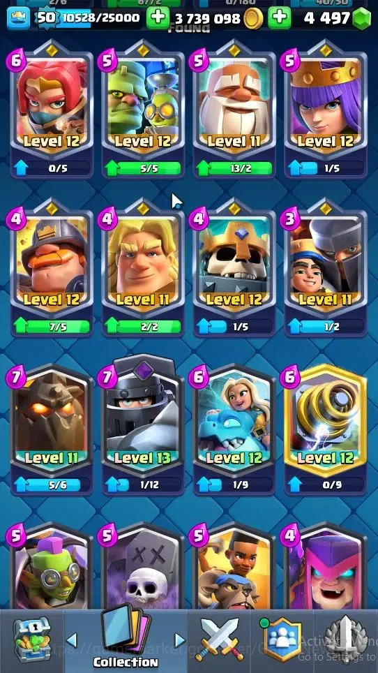 Clash Royale Accounts Lv 50|Trophy 11030|Limited Skin|KTL 14|4 Hero 7 EV image 19