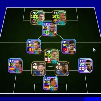 eFootball Accounts Legends & Iconic Players Android|5 Epic Samuel Eto'o,Daniele Masaro|7 Show Time Manuel Neuer,Neymar